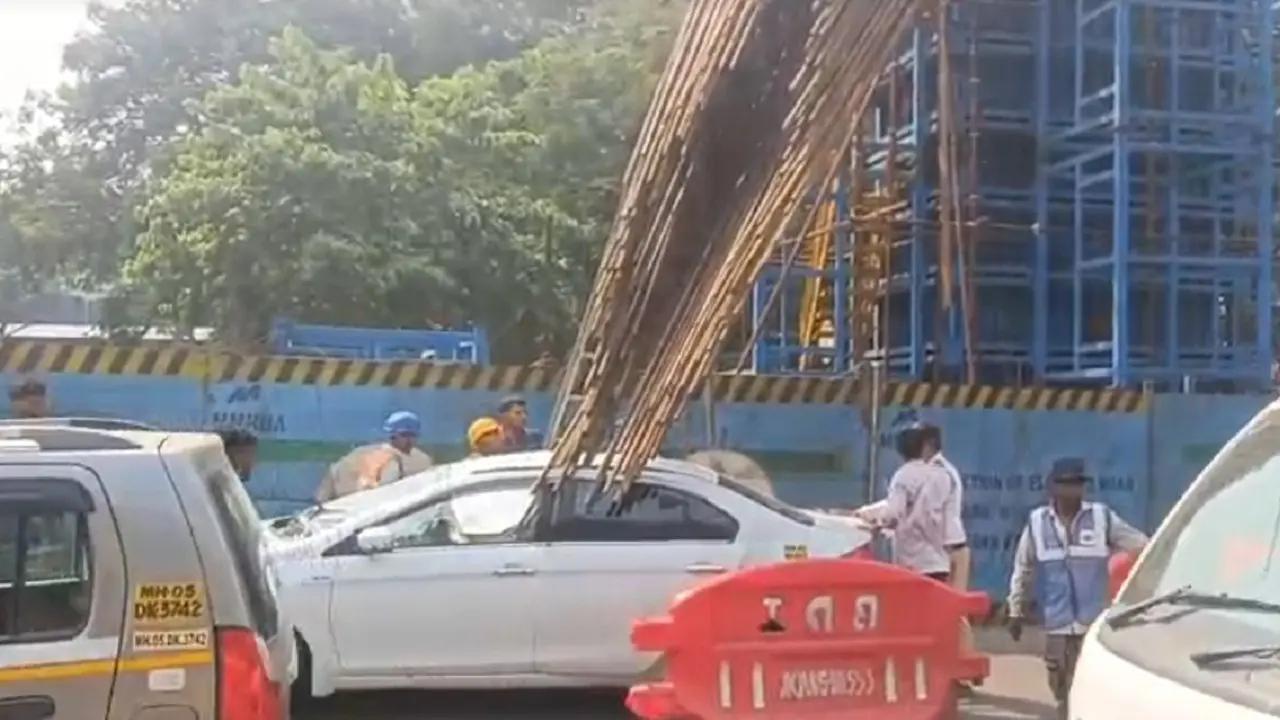 ઘટનાના વીડિયોમાંથી સ્ક્રીનશૉટ 