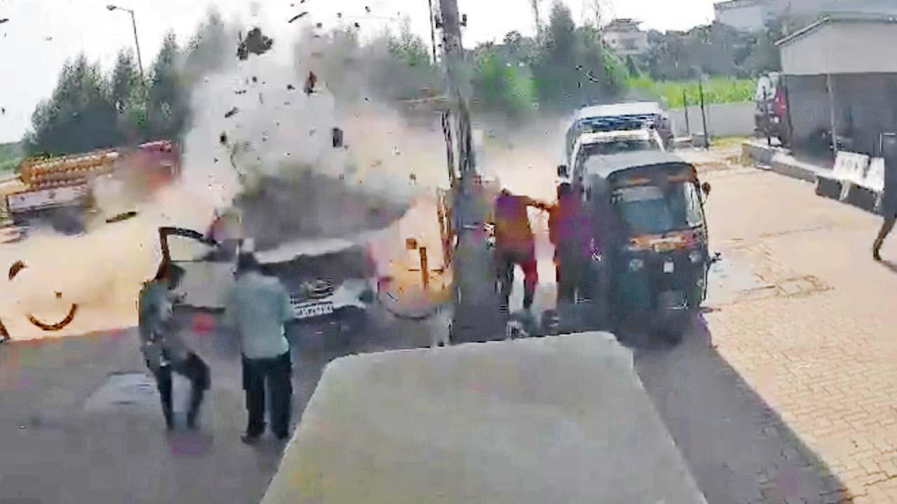 વાઇરલ વિડીયોમાંથી સ્ક્રીનશૉટ