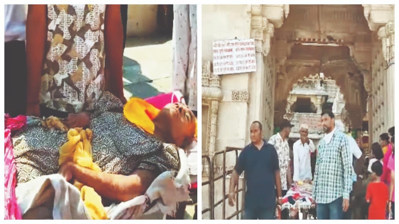 પથારીવશ બાને દ્વારકાધીશનાં દર્શન કરાવ્યાં