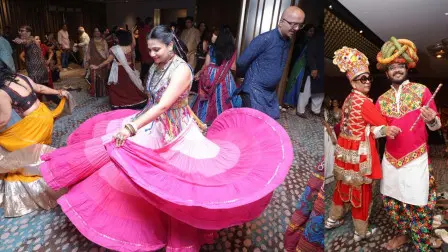 લોઢા ધ પાર્કની ગરબા નાઇટ્સમાં ખેલૈયા