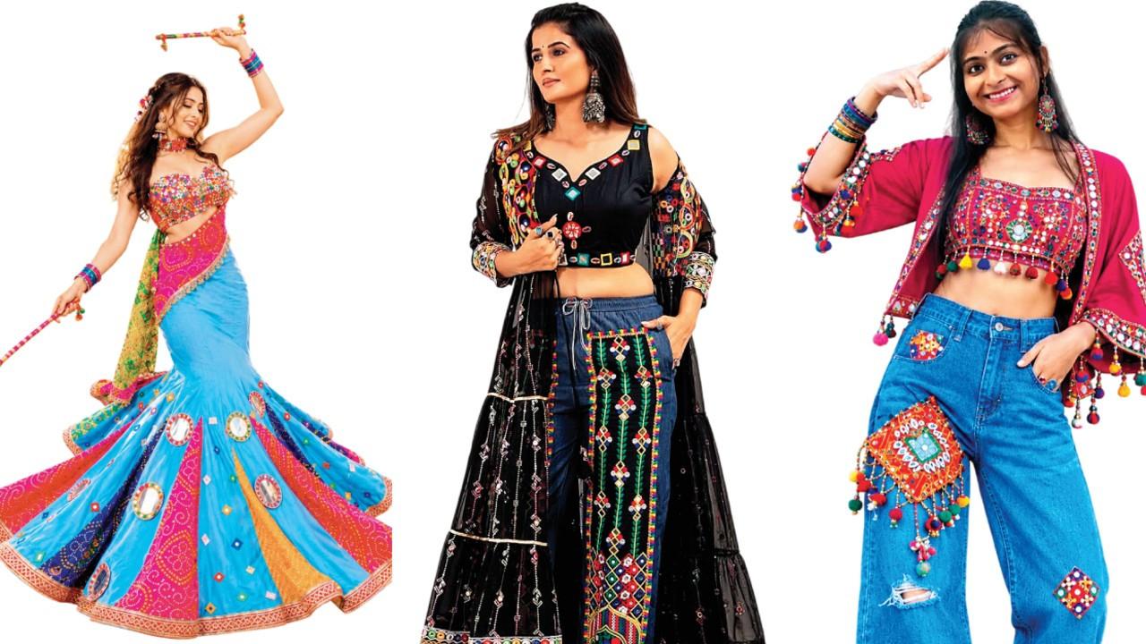 આજકાલ વેસ્ટર્ન ડેનિમ આઉટફિટ્સ પર માત્ર આભલાં કે કોડી જ નહીં, અનેકવિધ ક્રીએટિવ અને કલ્ચરલ ડિઝાઇન્સ જોવા મળી રહી છે.