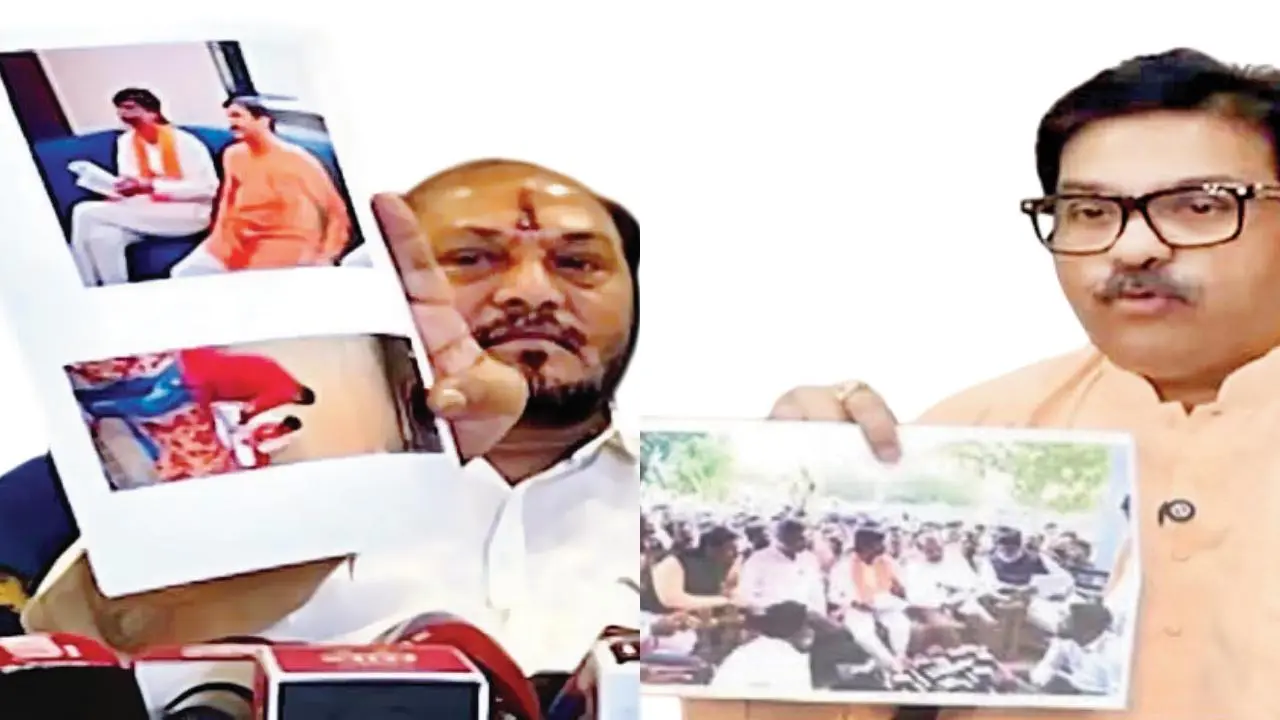 શિવસેનાના રામદાસ કદમ, BJPના પ્રસાદ લાડ