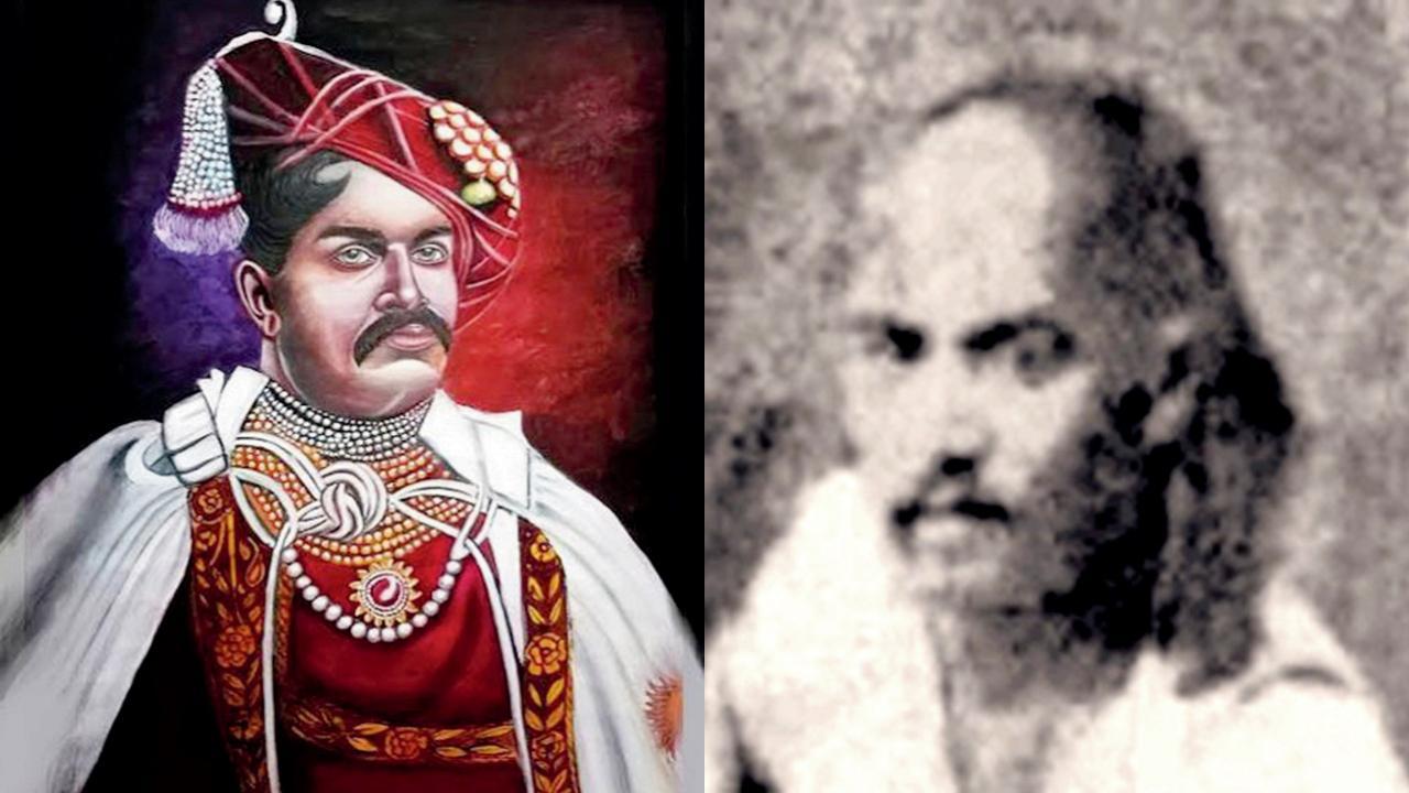 છત્રપતિ શાહુ મહારાજ અને ગોપાળરાવનો સચવાયેલો એકમાત્ર ફોટો