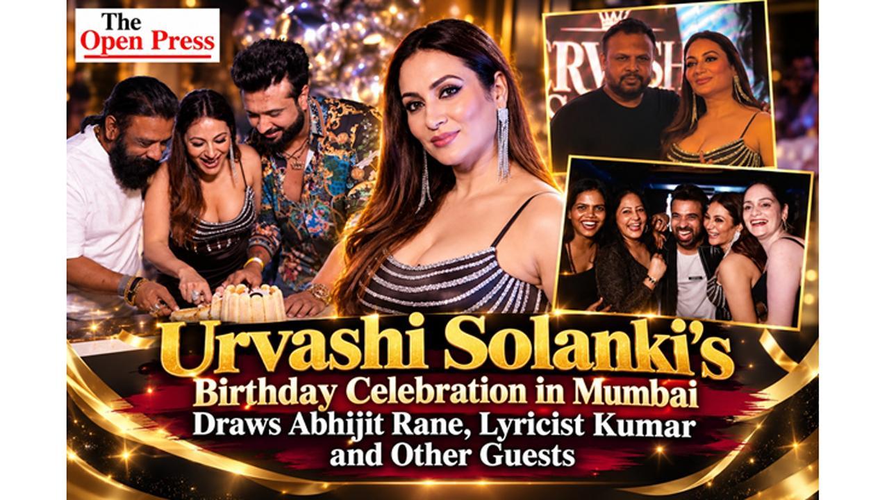 Urvashi Solankiના જન્મદિવસની મુંબઈમાં ઉજવણી