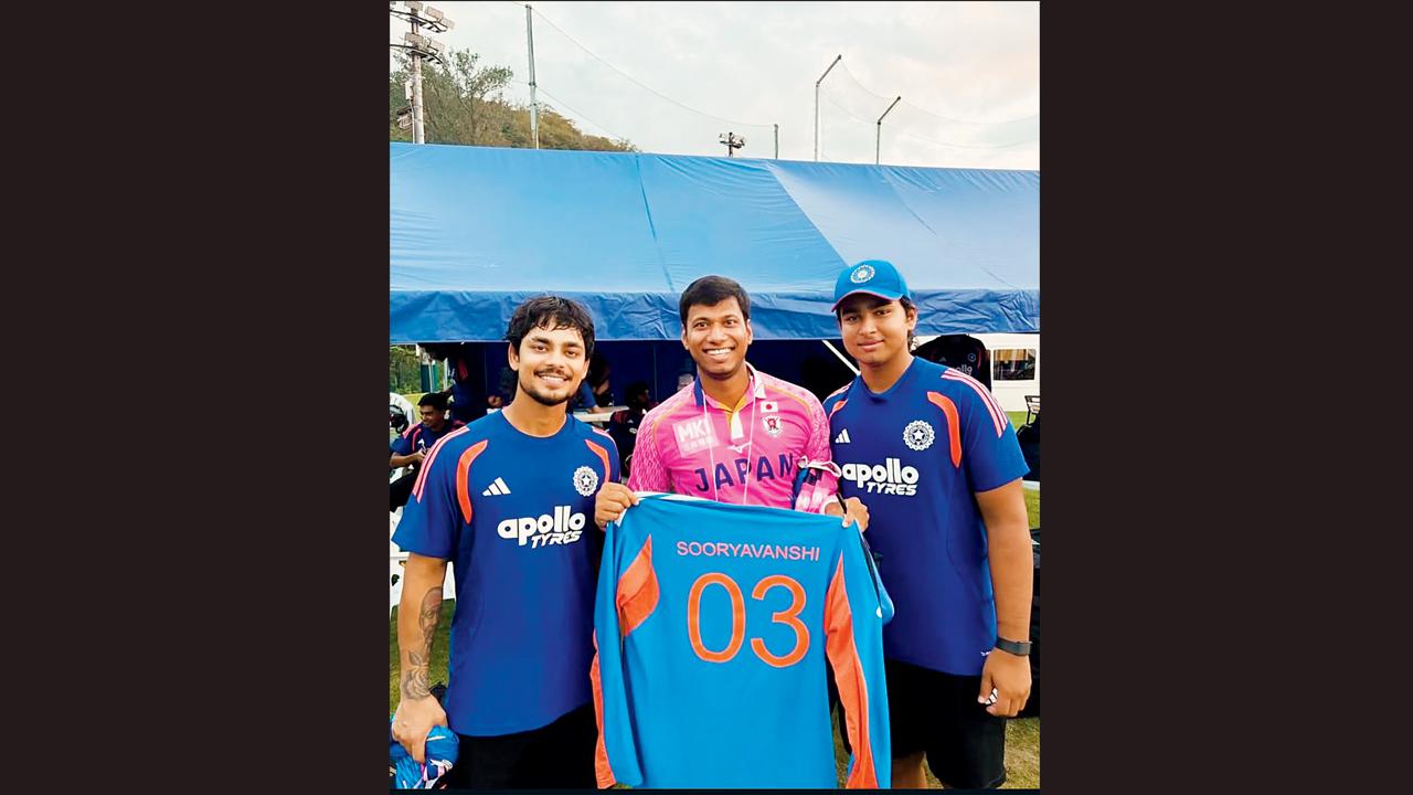 અભિષેક આનંદ, વૈભવ સૂર્યવંશી અને ઈશાન કિશન 