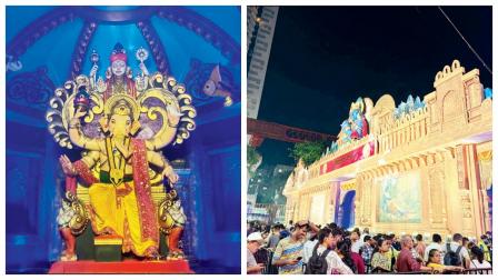 રાજાધિરાજ દ્વારકાધીશના મહેલનું પ્રવેશદ્વારશિવડીચા અને રાજાનો મોભો અને પ્રભાવલયમાં દ્વારકાધીશની છબિ