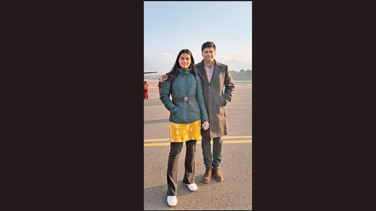 પપ્પા સાથે મનુ ભાકર
