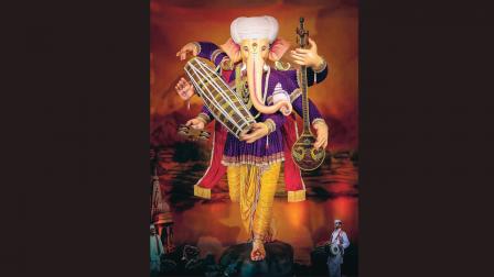 વિઠુ માઉલીના સ્વરૂપમાં બિરાજમાન પરેલચા રાજા.
