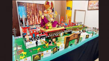 વનતારા ગણપતિ થીમ
