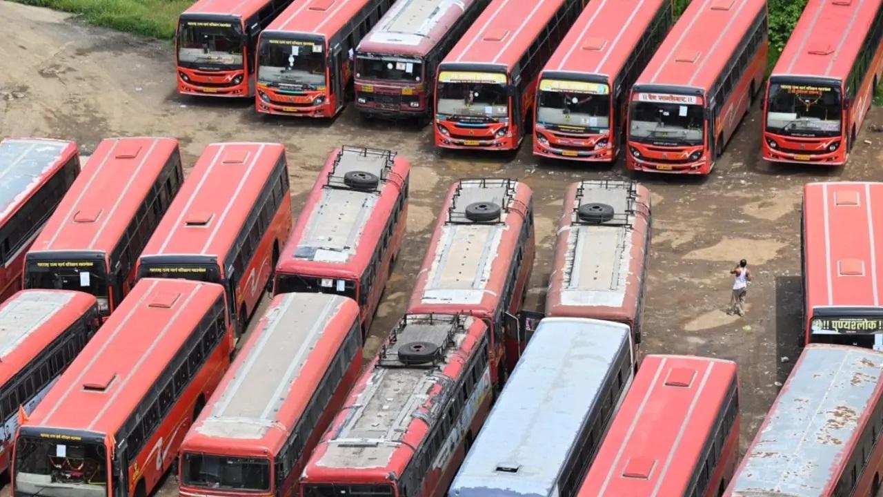 MSRTC દ્વારા ગણેશોત્સવ ૨૦૨૬ની ભીડ જોતાં બોરીવલી ડેપો ખાતે બસોનો કાફલો તૈયાર