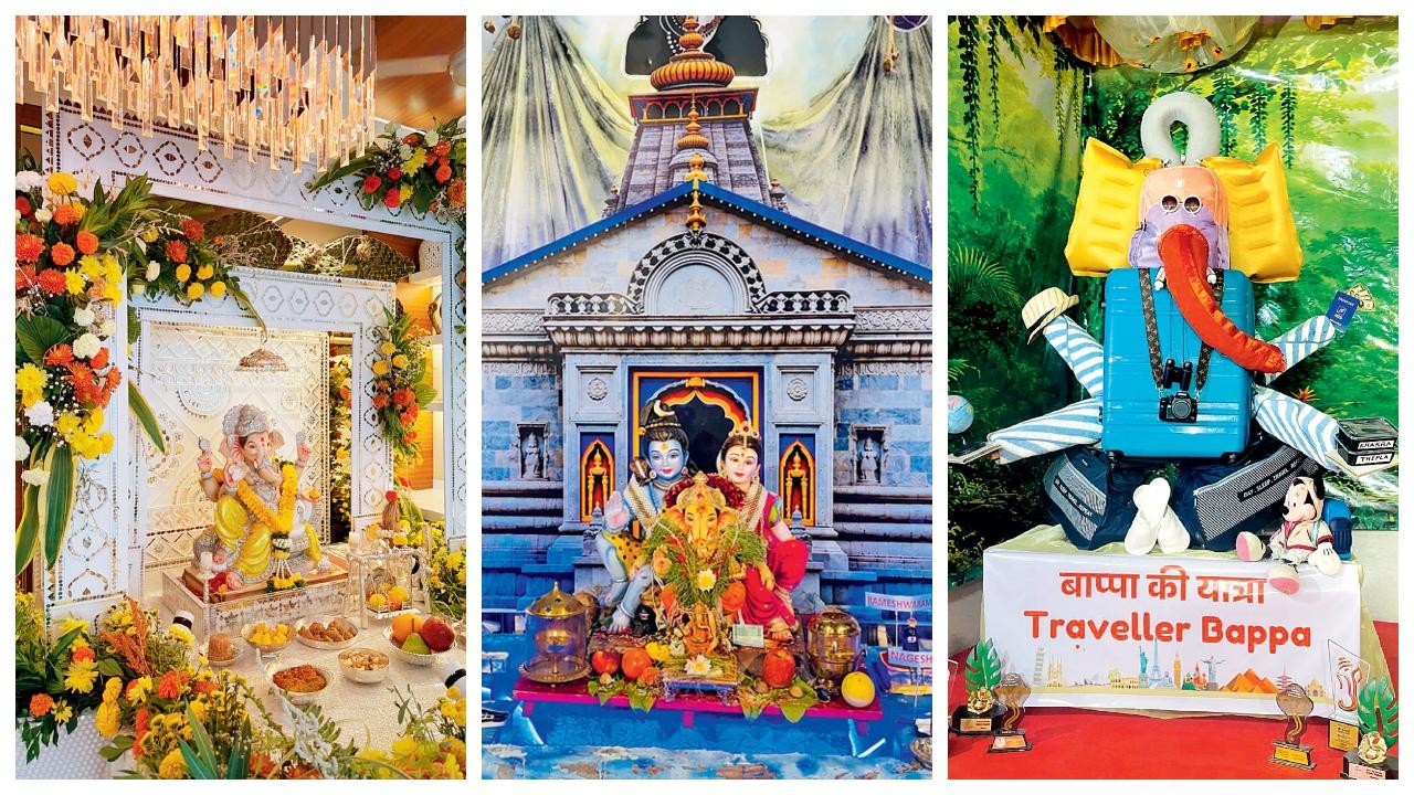 અનોખી ગણપતિ થીમ