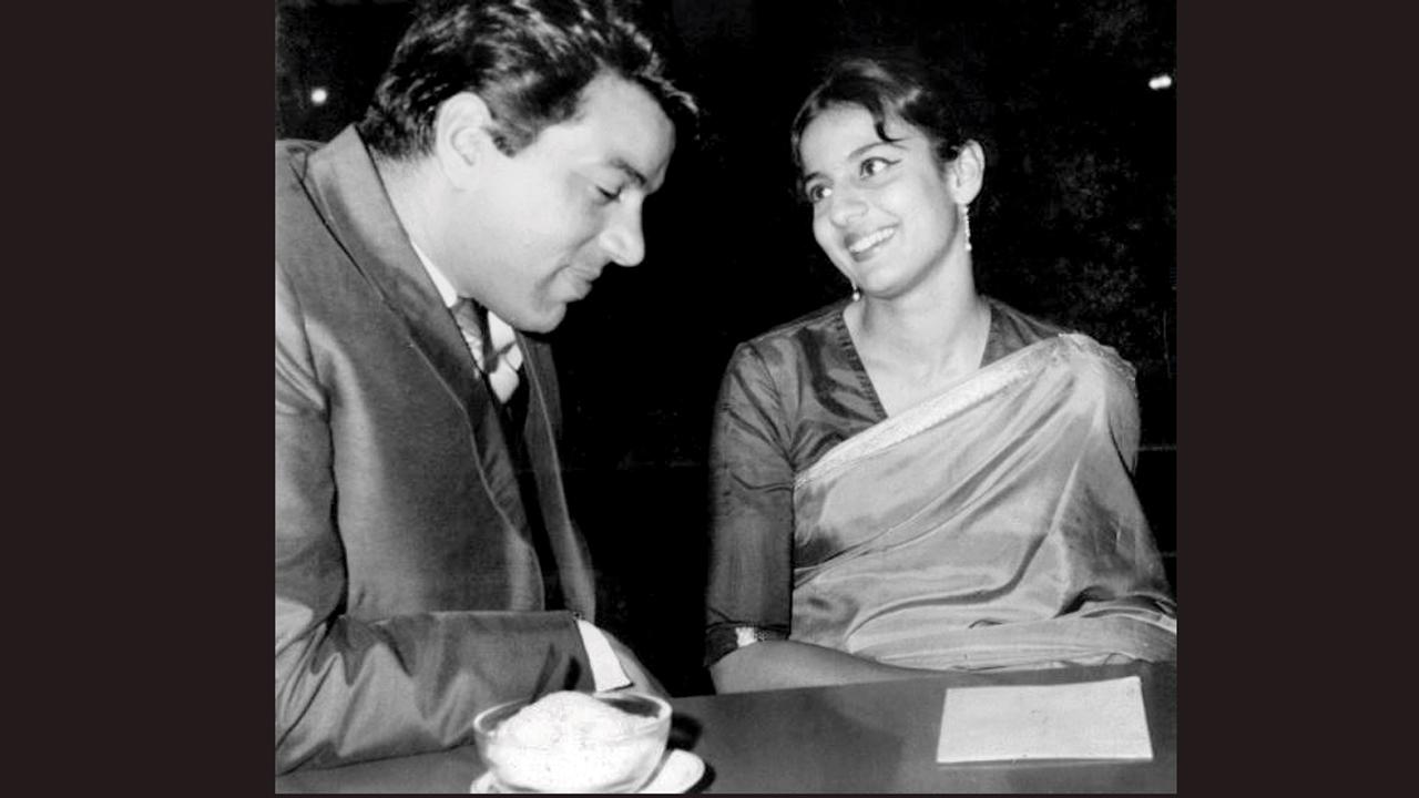 તનુજા અને ધર્મેન્દ્ર