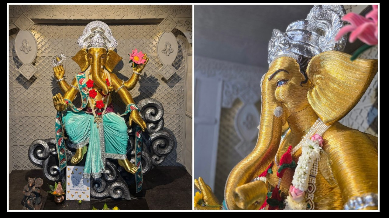 શ્રી અંબે ચા રાજાની મૂર્તિ