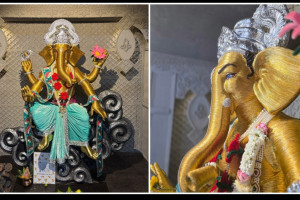 શ્રી અંબે ચા રાજાની મૂર્તિ