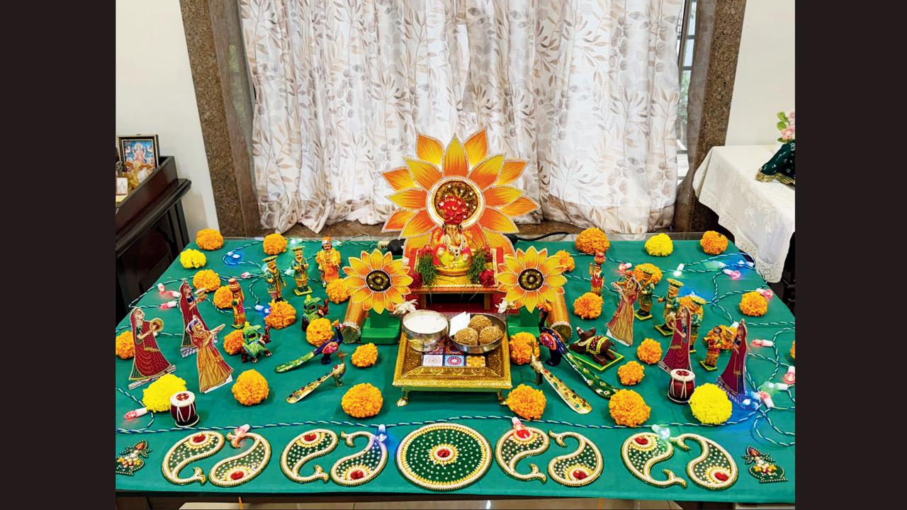 બોરીવલીમાં ૫૦ વર્ષથી એક જ ગણેશમૂર્તિની કરાયેલી સ્થાપના.