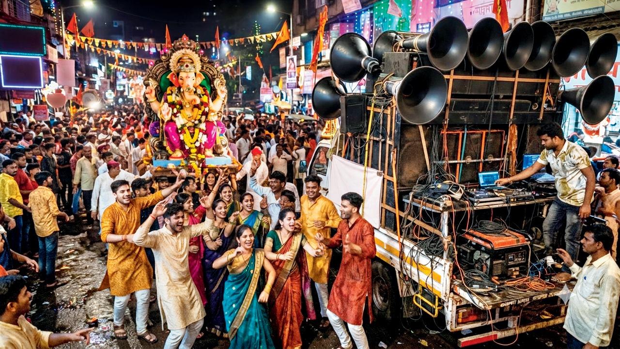 તહેવાર અને લાઉડસ્પીકરનો અવાજ