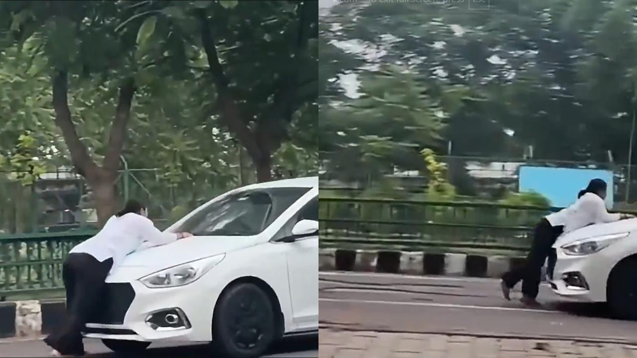 વાયરલ વીડિયોમાંથી સ્ક્રીનશૉટ