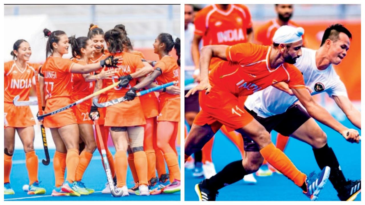 ભારતીય મેન્સ અને વિમેન્સ હૉકી ટીમ