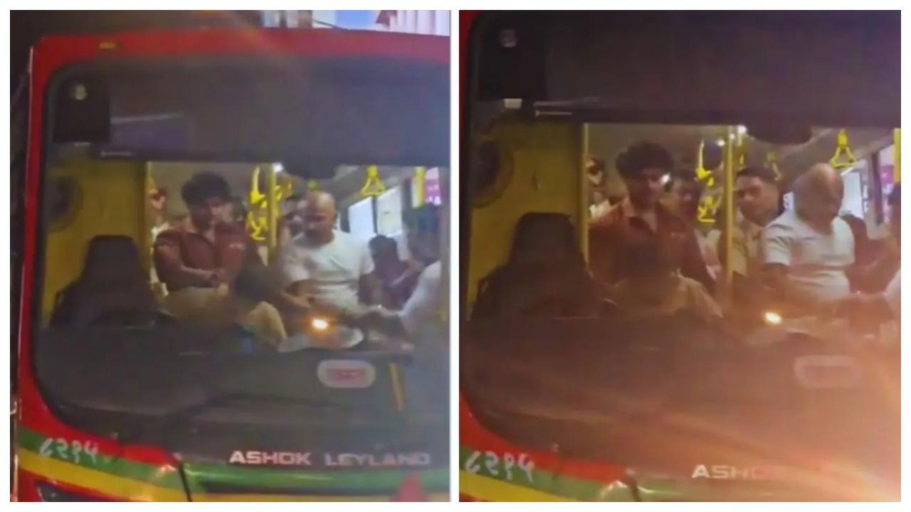 મુંબઈ બેસ્ટ બસ ડ્રાઈવર પર હુમલો