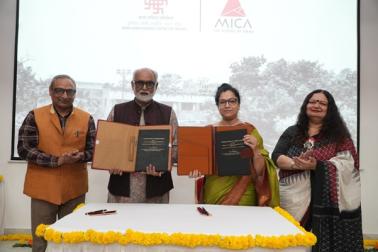 MICA અને IGNCAએ સાંસ્કૃતિક વારસા અને વ્યૂહાત્મક સંચાર વચ્ચે સેતુ રચવા આવ્યા સાથે