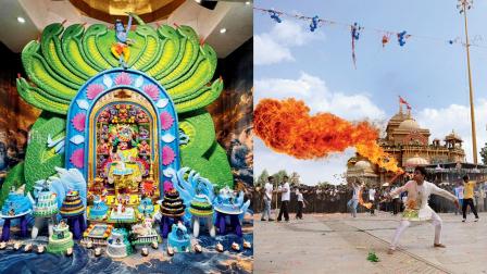 સાળંગપુર હનુમાન મંદિર બન્યું શ્રીકૃષ્ણમય 