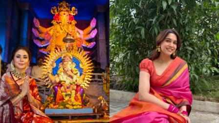 ઉર્મિલા માતોન્ડકર અને શર્વરી વાઘે શૅર કરેલી તસવીરો