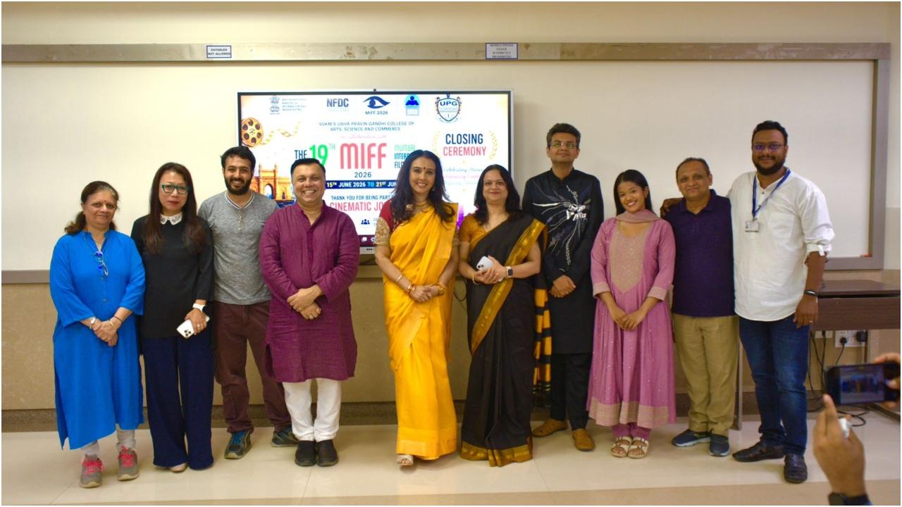 SVKMની UPG કોલેજ અને 19માં MIFF 2026 એ સિનેમા, શિક્ષણ અને ઉદ્યોગ જોડાણ માટે એક ઐતિહાસિક પ્લેટફોર્મ બનાવ્યું