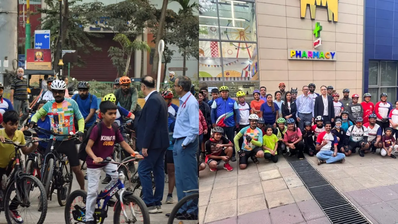 થાણેમાં બાળકો અને વાલીઓ માટે શૈક્ષણિક 'સન્ડે ઓન સાયકલ' રાઈડનું આયોજન